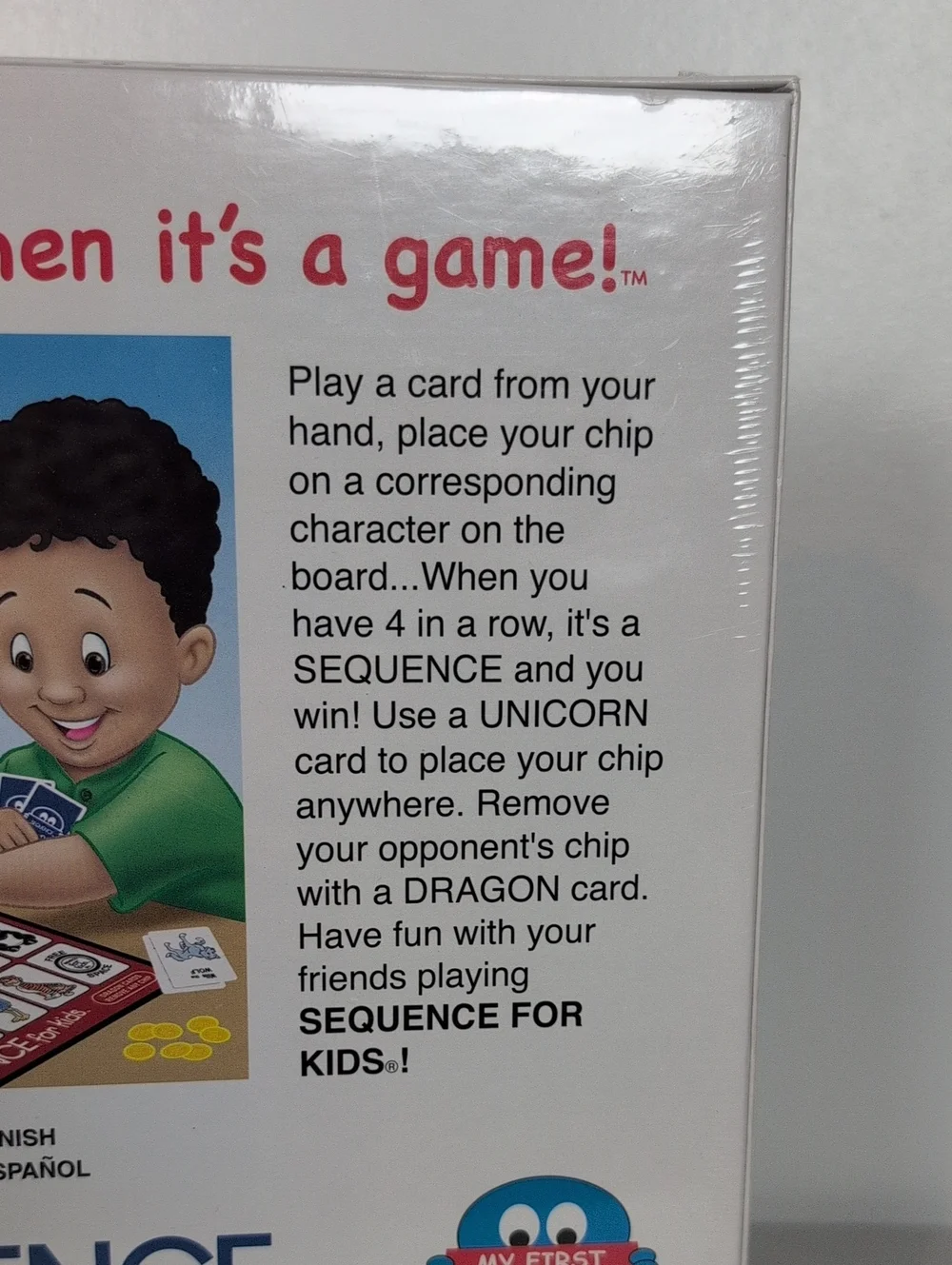 Sequence for Kids New in Box Game